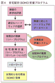 図４在宅就労(SOHO)支援プログラム