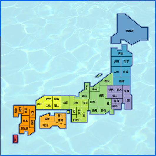 日本地図